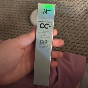It cosmetics your skin but better cc+ color correcting full coverage cream